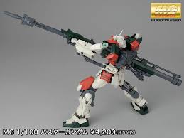 Bandai MG BUSTER Gundam GAT-X103 (Gundam SEED) 1/100 Scale Kit