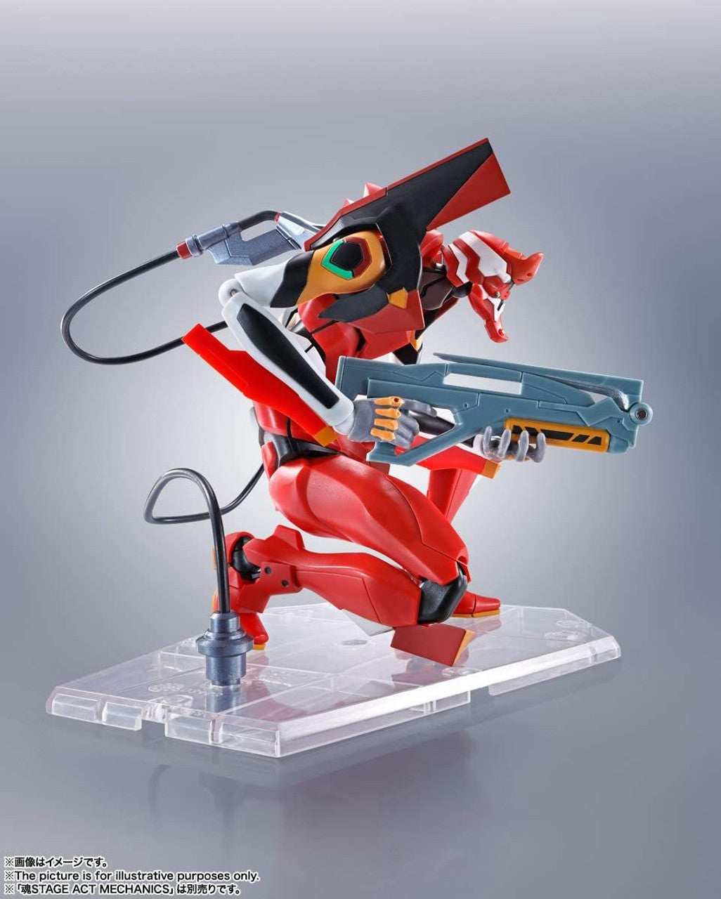 Bandai Robot Spirits (Side EVA) EVA-02 with S-Type Equipment Figure (Rebuild of Evangelion)