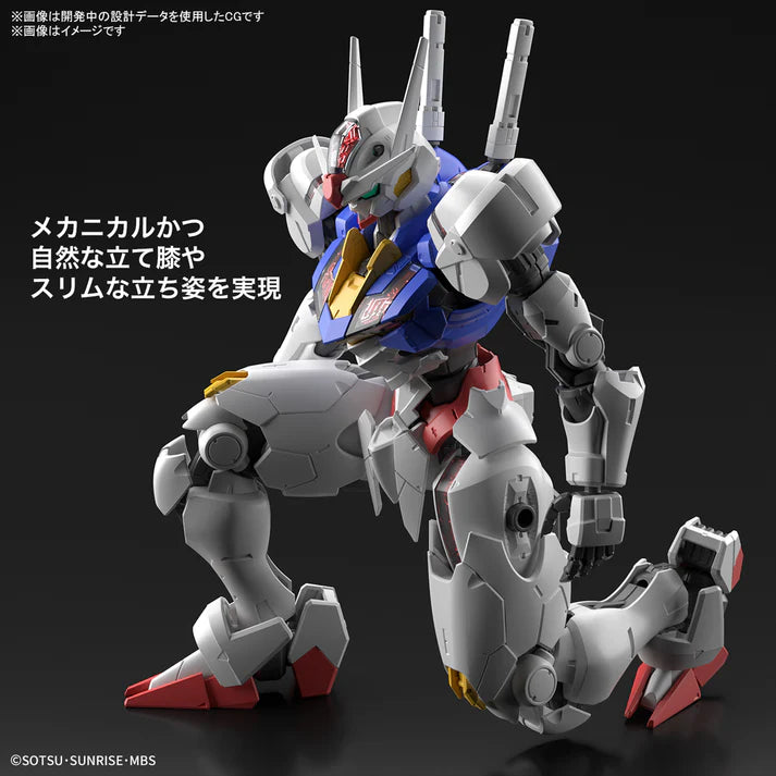 Bandai Full Mechanics Mobile Suit Gundam Witch of Mercury Gundam Aerial 1/100 Scale
