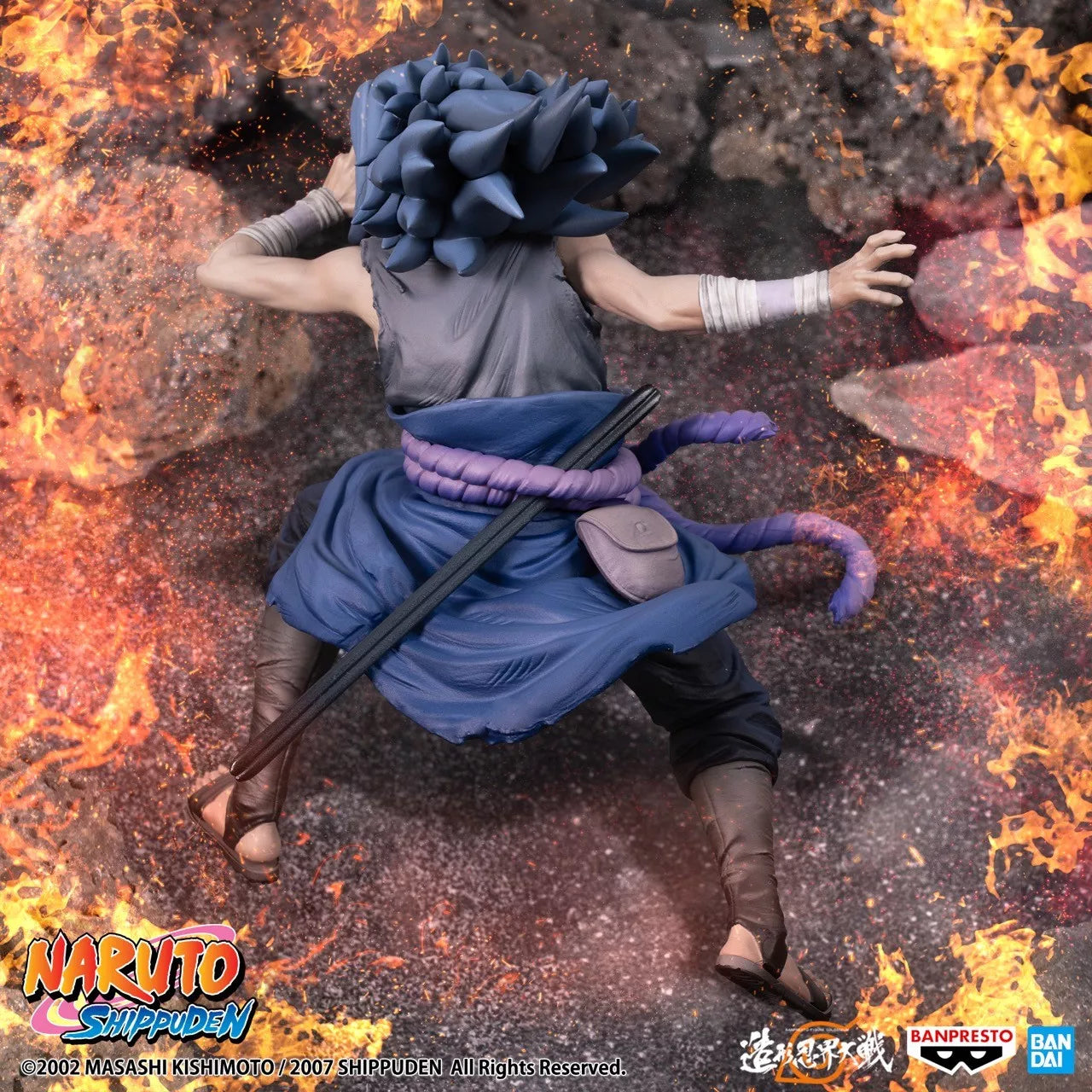 Banpresto - NARUTO SHIPPUDEN COLOSSEUM UCHIHA SASUKE