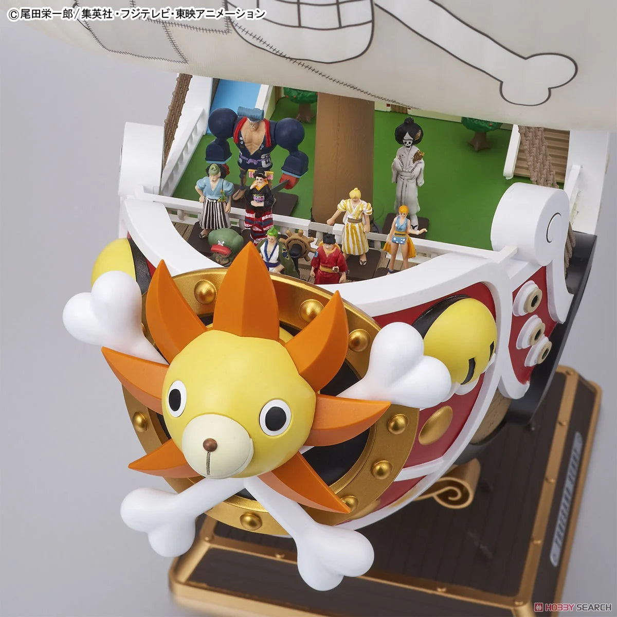 BANDAI MODEL KIT - ONE PIECE THOUSAND SUNNY LAND OF WANO Ver. - PLASTIC MODEL KIT 30cm