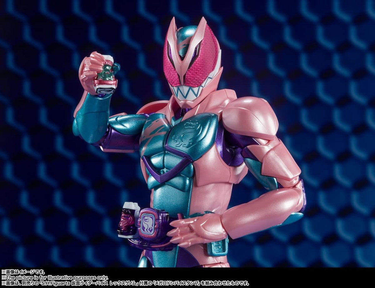 Bandai S.H. Figuarts Kamen Rider Revi Rex Genom Figure