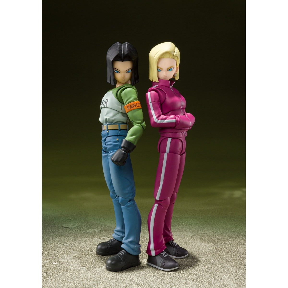 Bandai S.H.Figuarts Dragon Ball Super Android 17 & Android 18 (Set of 2)