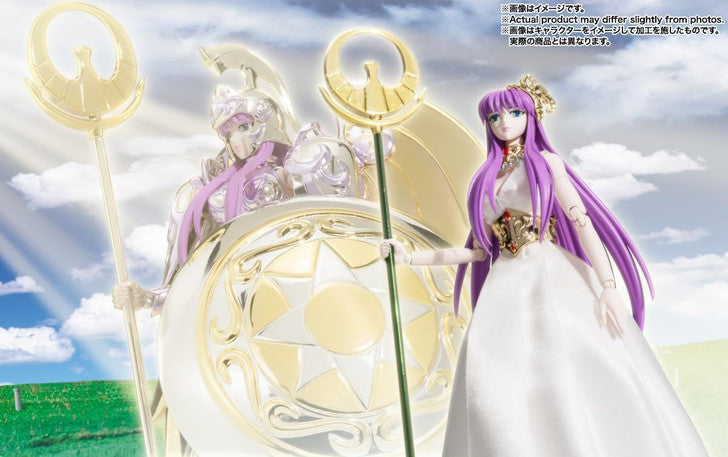 Bandai Saint Seiya Myth Cloth EX Goddess Athena & Saori Kido - Divine Saga Premium Set - Figure