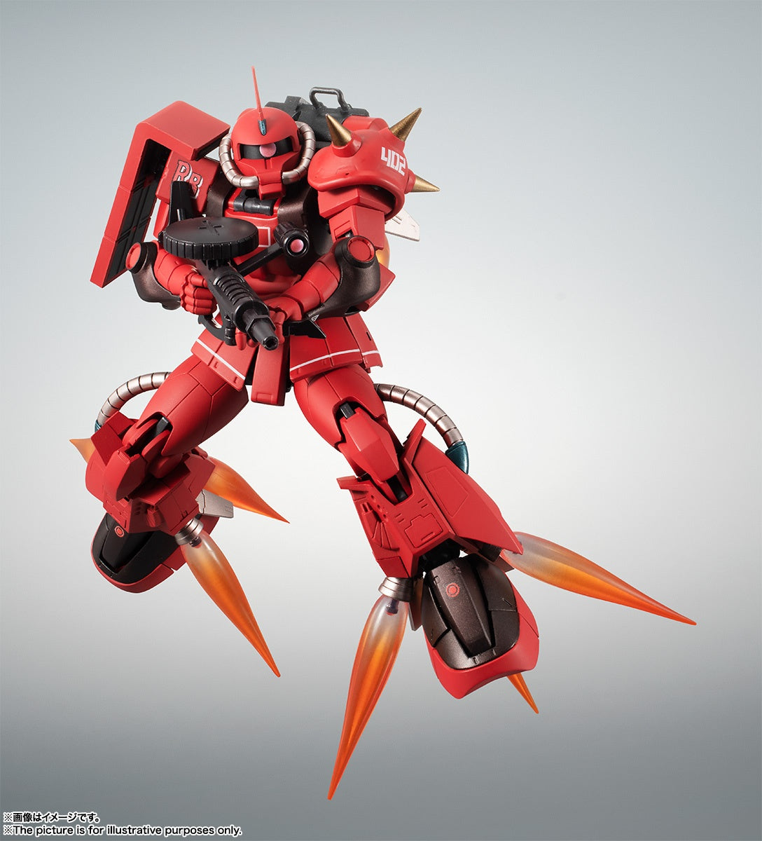 Bandai Robot Spirits (Side MS) MS-06R-2 Johnny Ridden Custom Zaku II High Mobility Type ver. A.N.I.M.E. Figure