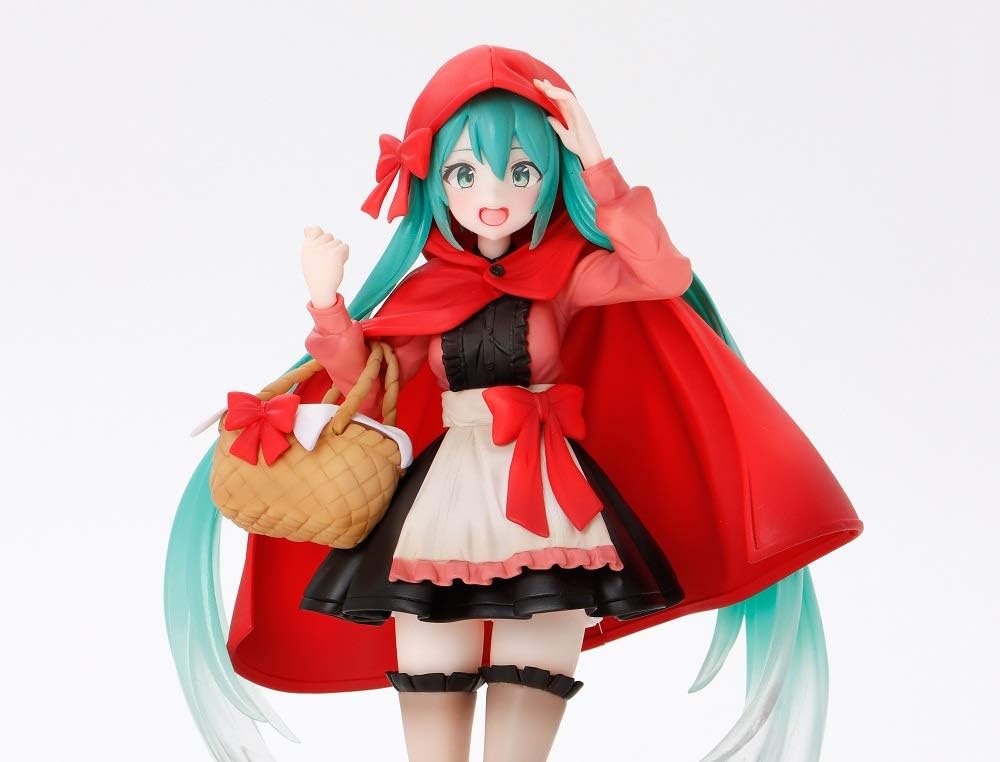 TAITO-Hatsune Miku Wonderland Figure - Little Red Riding Hood Reissue