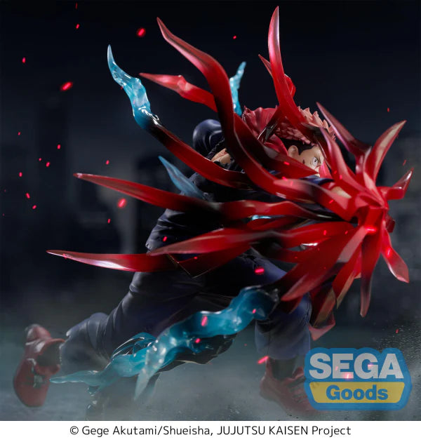 SEGA Jujutsu Kaisen Luminasta Itadori Yuji Black Flash Figure 15.5cm