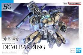 Bandai HG 1/144 Demi Barding Plastic Model (Gundam: The Witch from Mercury)