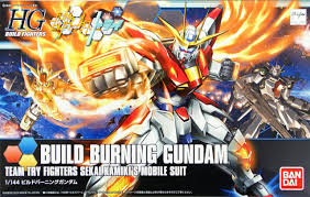 Bandai HG Build Fighters 018 BUILD BURNING