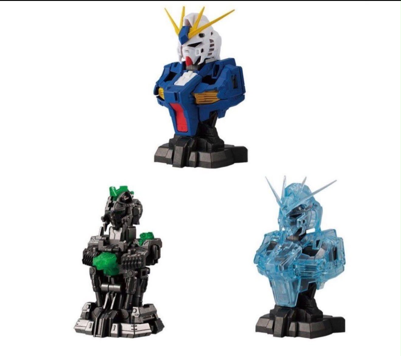 Bandai Gundam MS Mechanical Bust 01 RX-93ff ν Gundam – Exterior Colour Version (Fukuoka Exclusive)