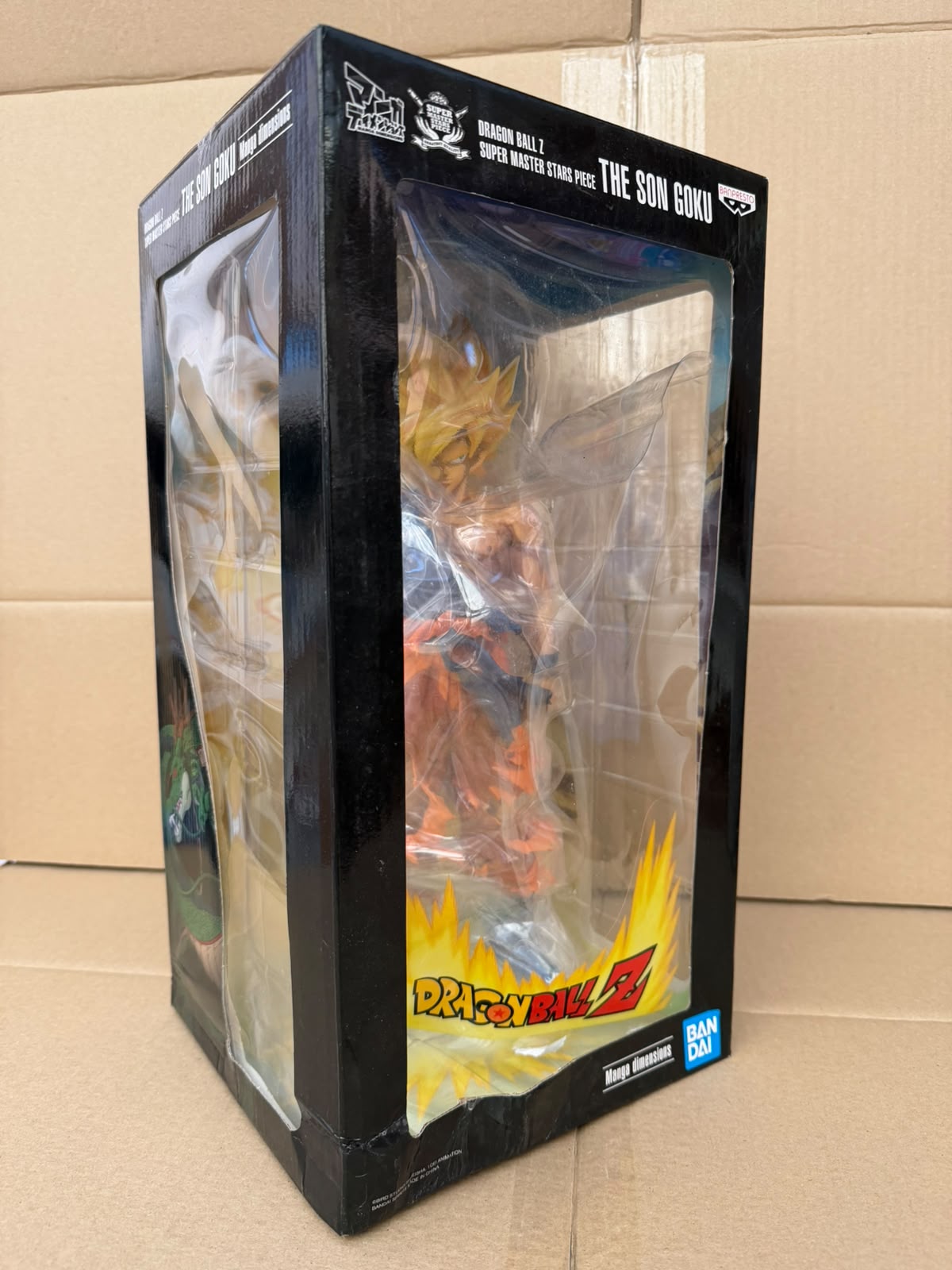 [Damaged Box] Banpresto DRAGON BALL Z SUPER MASTER STARS PIECE - THE SON GOKU MANGA DIMENSIONS 34cm