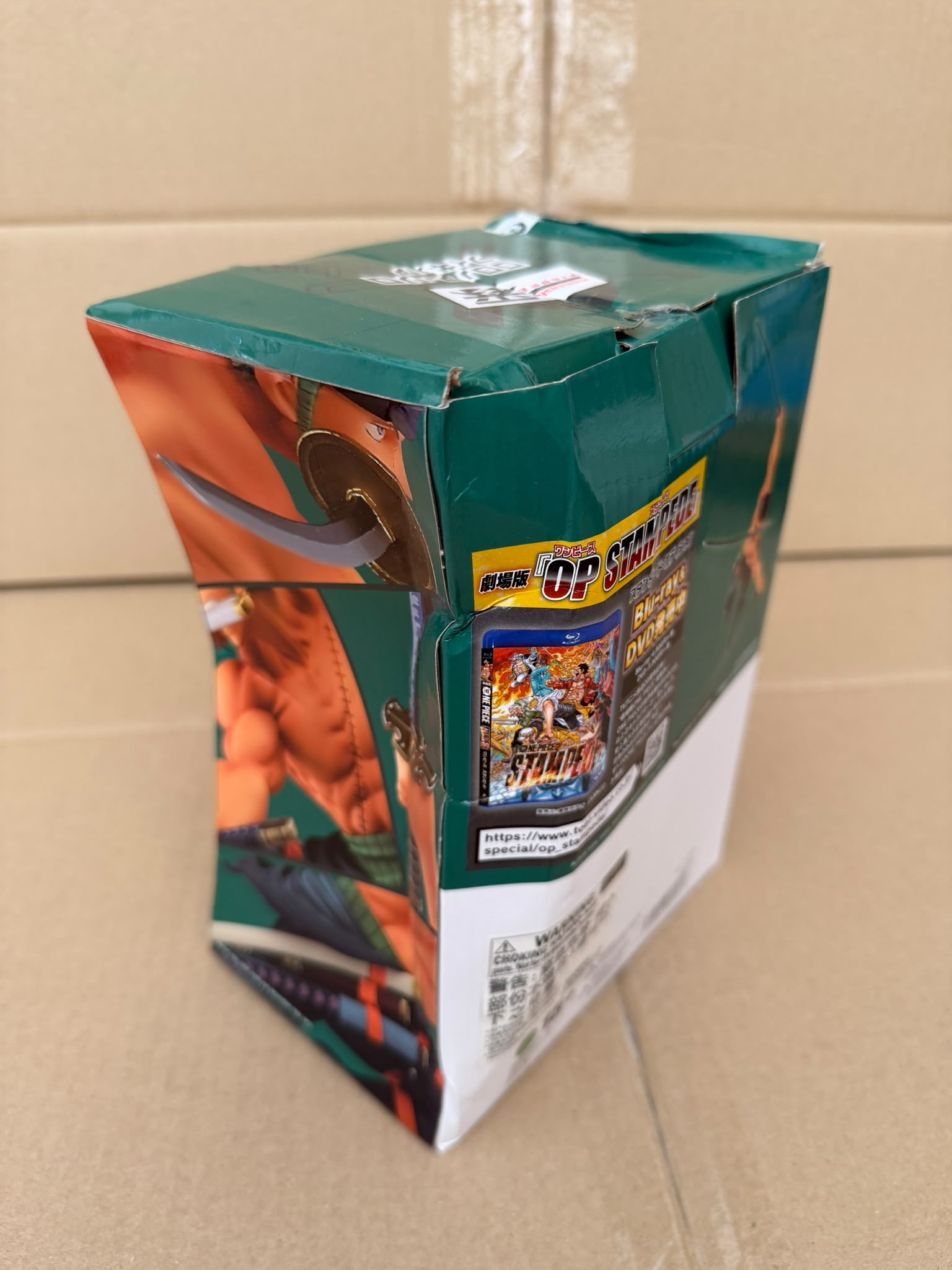[Damaged Box] Item C One Piece Ichiban Kuji PVC Statue Great Banquet Zoro 16 cm