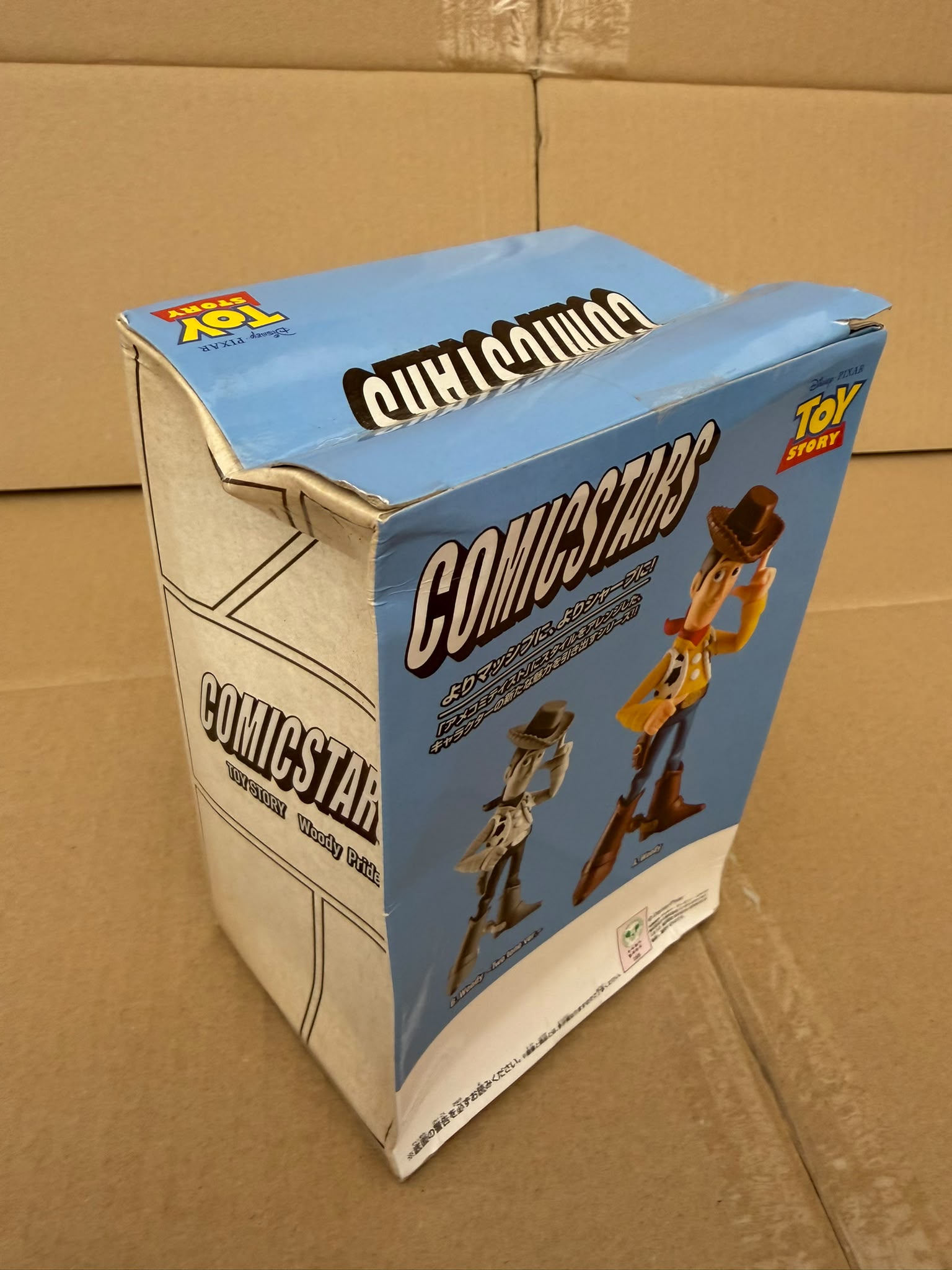 [Damaged Box] BANPRESTO PIXAR Character Comicstars Woody Pride Ver A 16cm