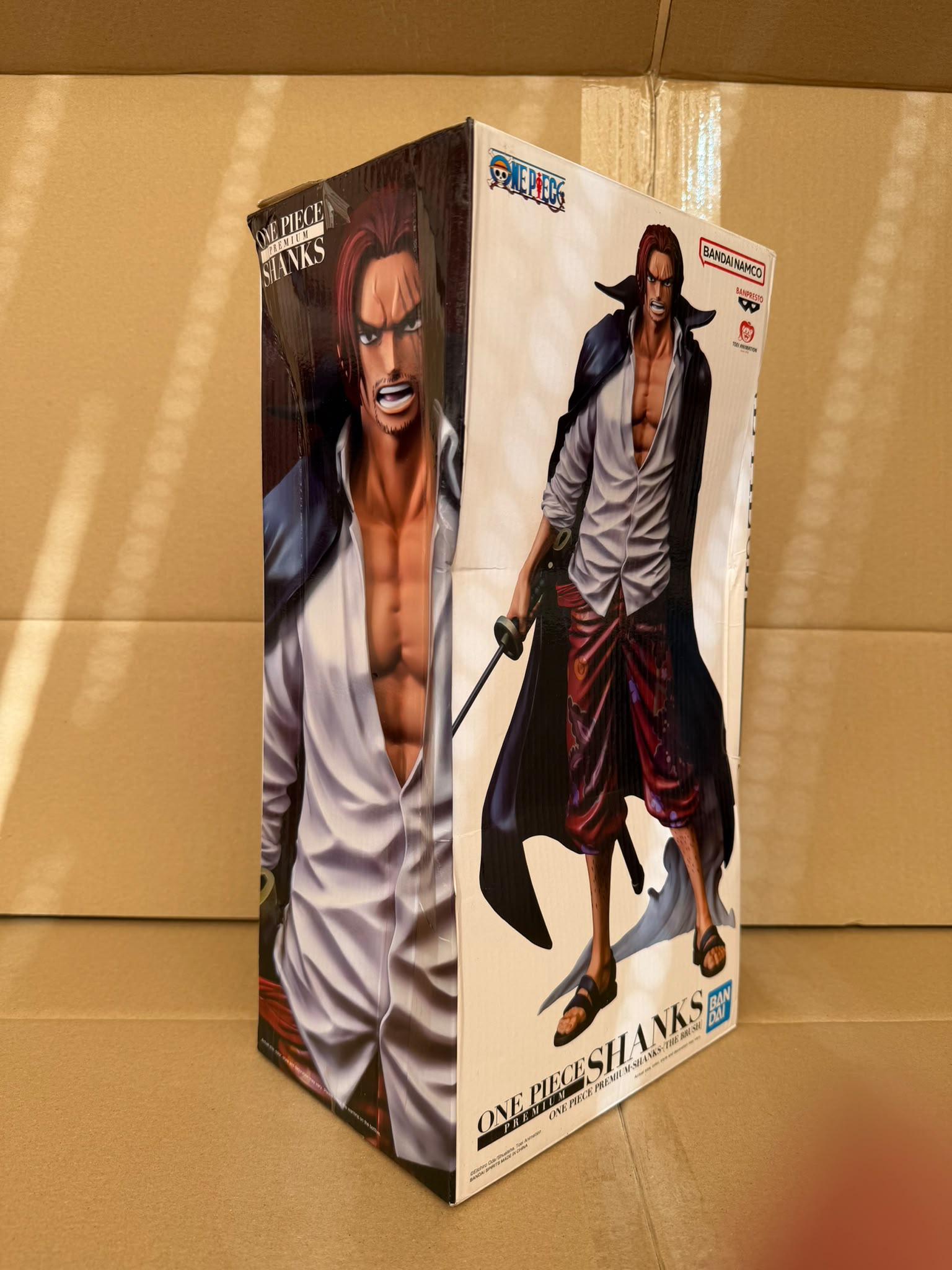 [Damaged Box] One Piece Premium Shanks The Brush figure 30cm