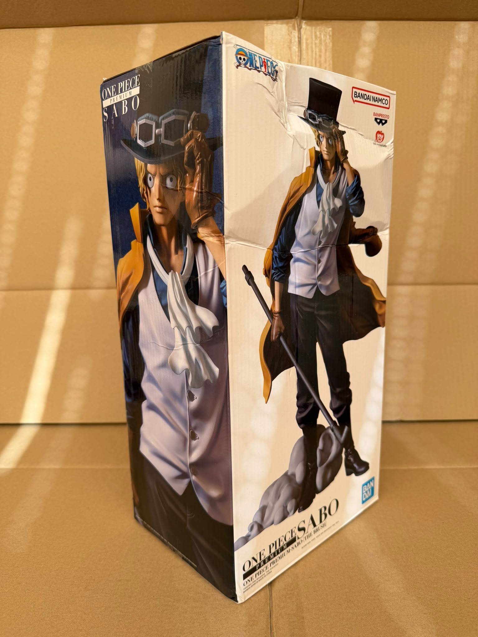 [Damaged Box]  One Piece: Premium PVC Statue: Sabo (The Brush) 30cm