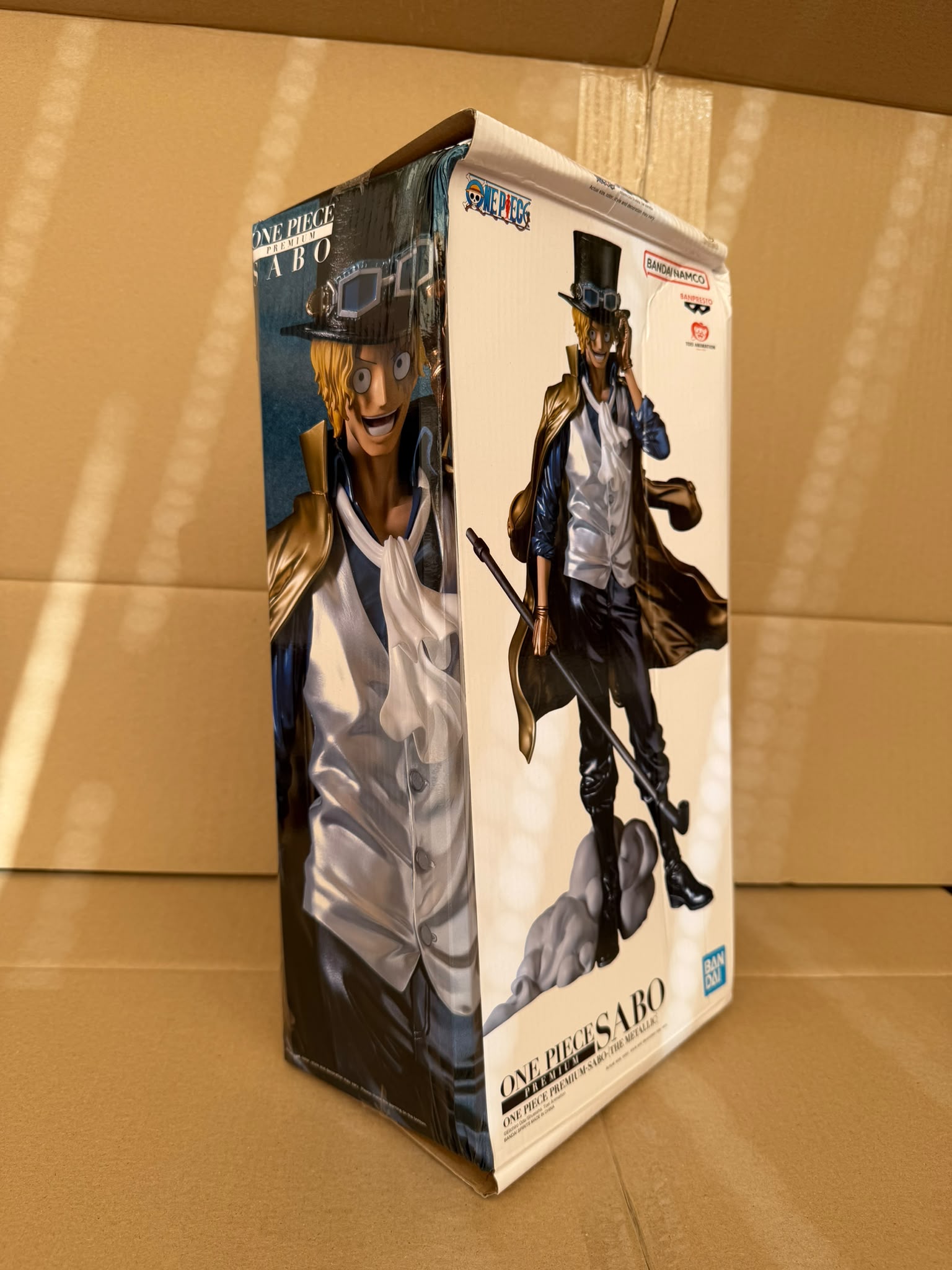 [Damaged Box] One Piece: Premium PVC Statue: Sabo (The Metallic) 30cm