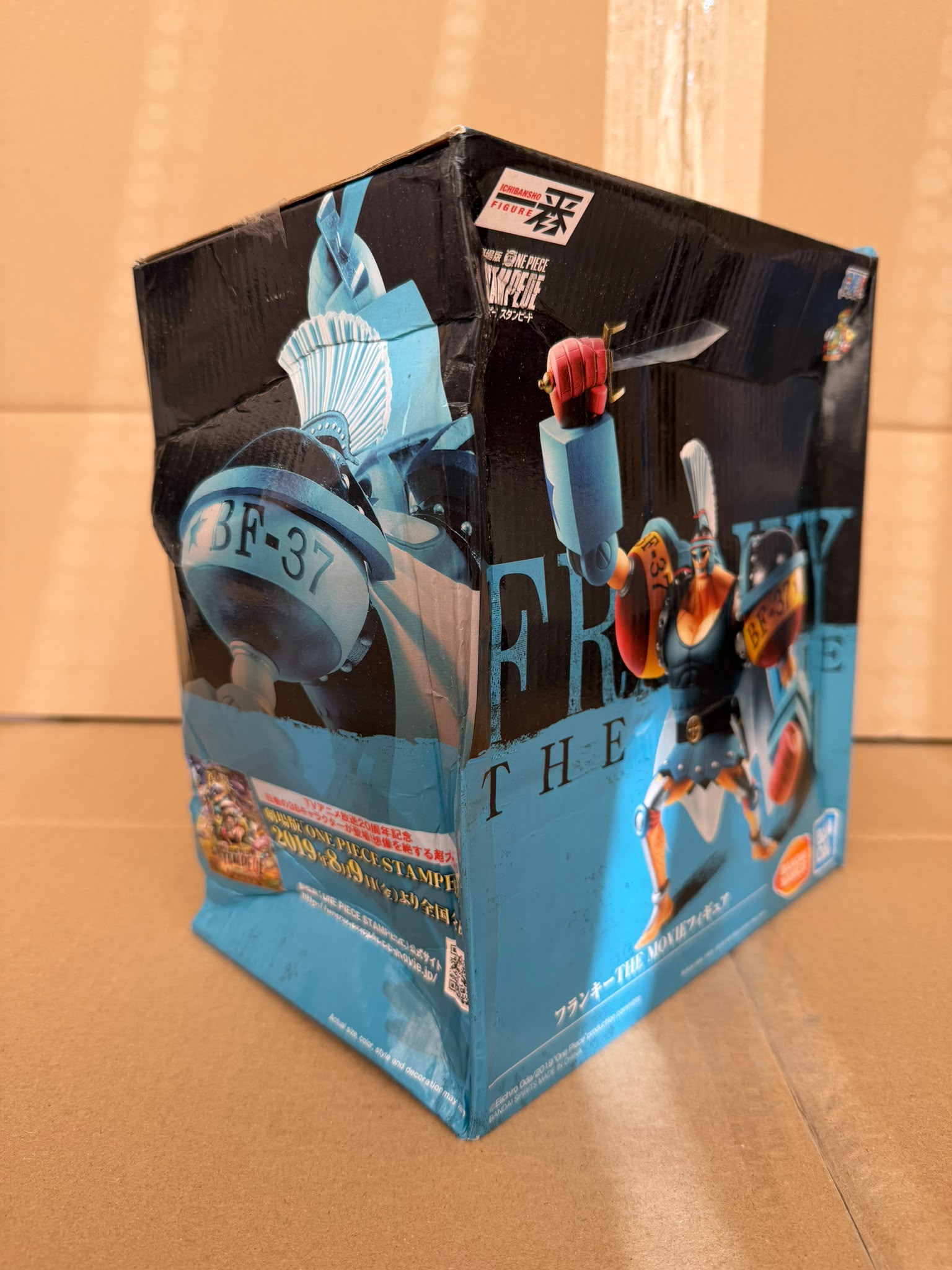 [Damaged Box] ONE PIECE STAMPEDE - Ichibansho Franky 13.5cm