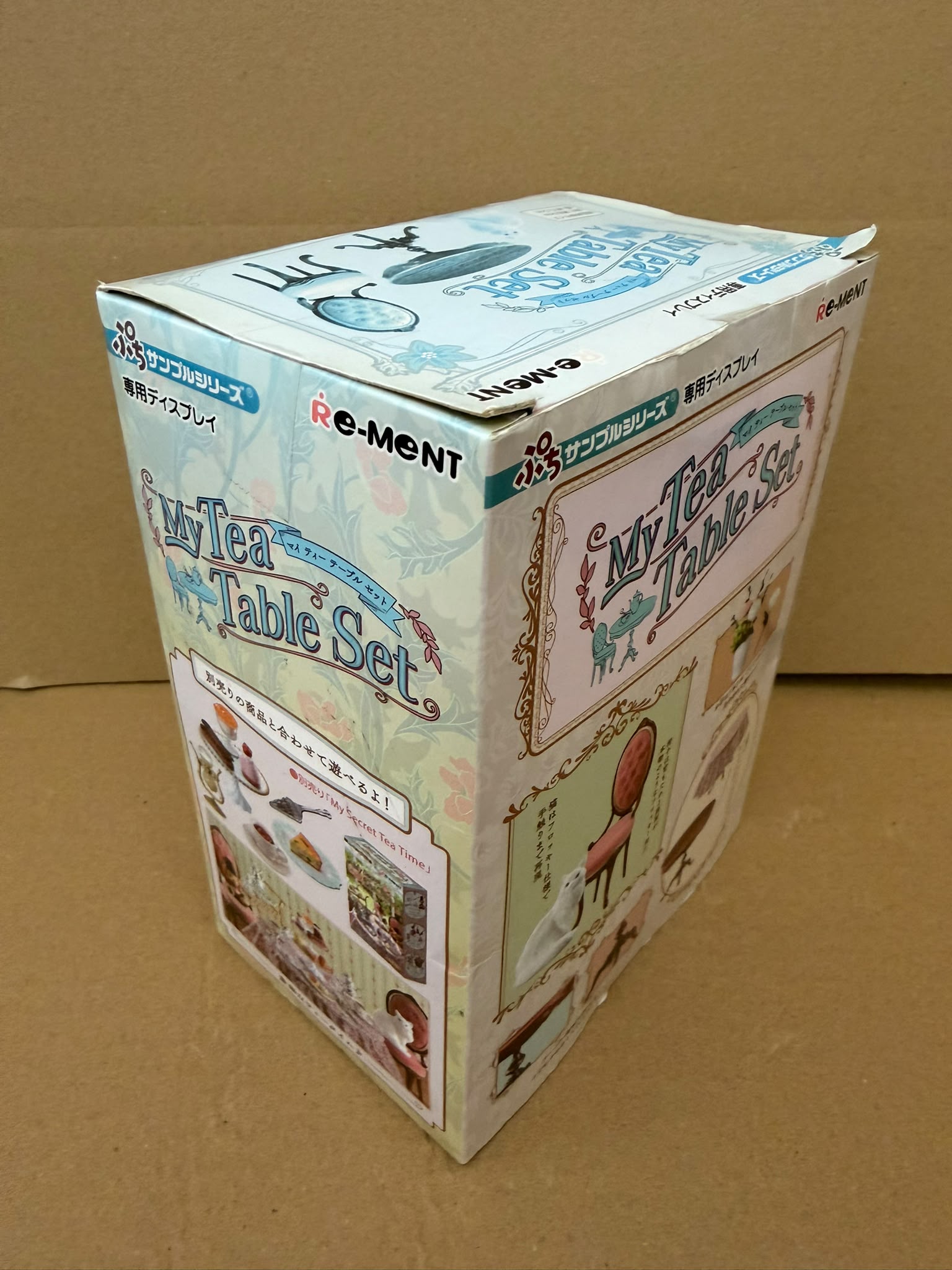 [Damaged Box] Item A Re-Ment Petit Sample My Tea Table Set Miniature Furniture