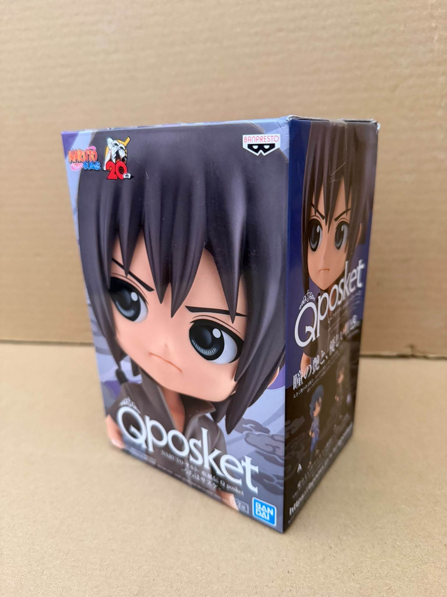 [Damaged Box] Banpresto Naruto Q Posket Figure - SASUKE UCHIHA VER. B