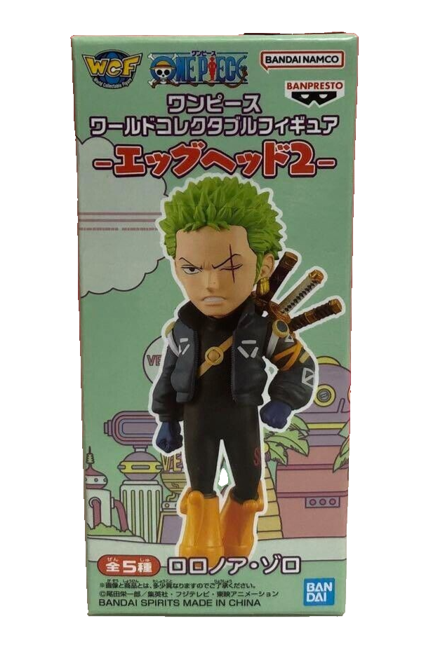 ONE PIECE WORLD COLLECTABLE FIGURE-EGGHEAD 2- Figure A Zoro