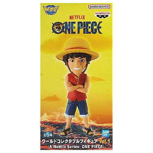 One Piece world collectable figure Netflix vol.1 Figure A Luffy