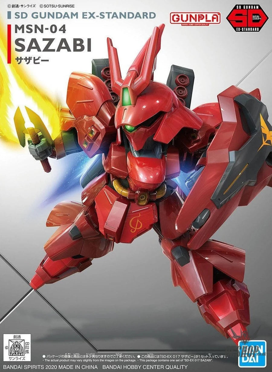 BANDAI Gundam MSN-04 Sazabi SD EX Standard 017 model kit
