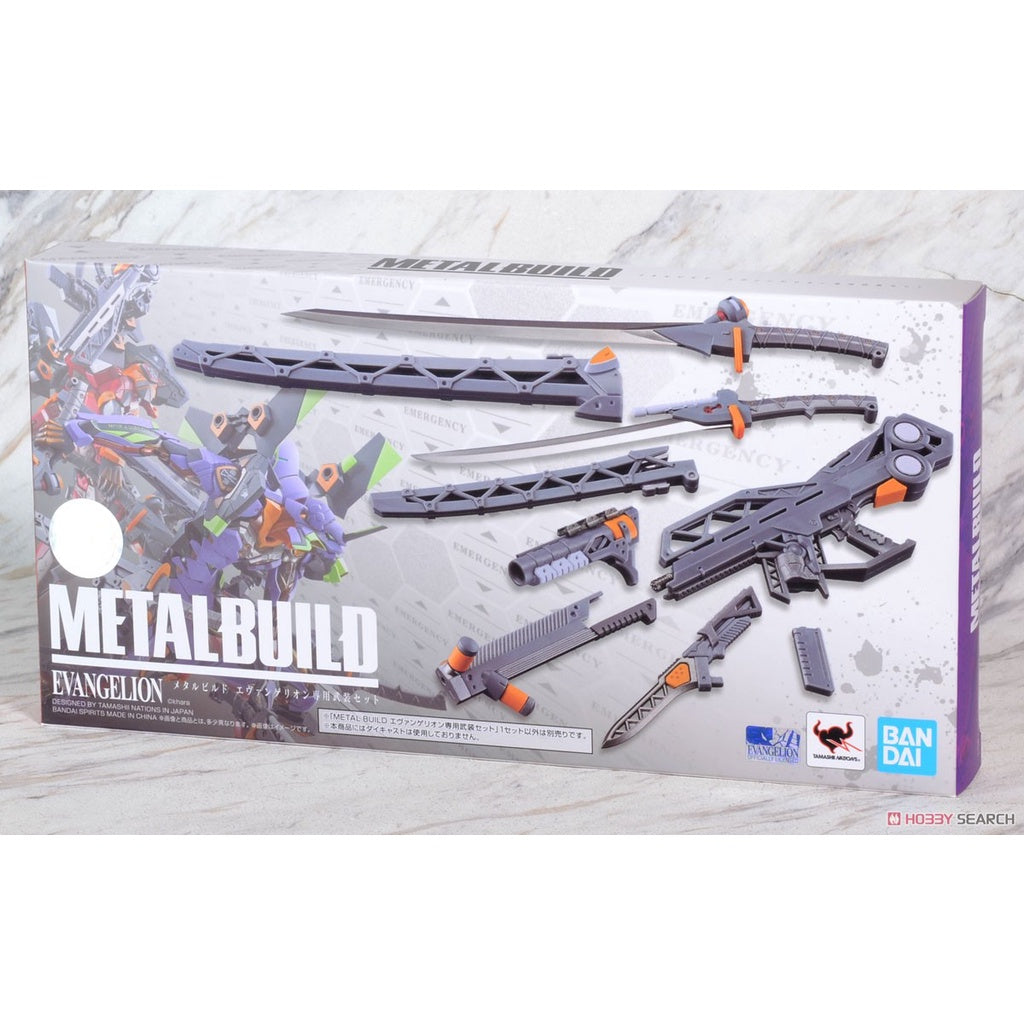 Bandai Spirits Metal Build Evangelion Weapon Set