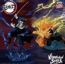 Banpresto Demon Slayer Vibration Stars Plus - Zenitsu Agatsuma vs Kaigaku (Set of 2)