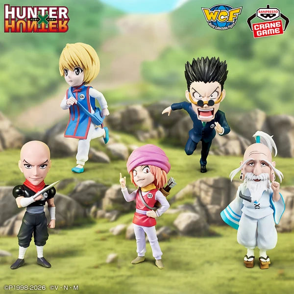 Banpresto Hunter X Hunter World Collectable Figures - Hunter Exam Vol. 2 Complete Set of 5 Types