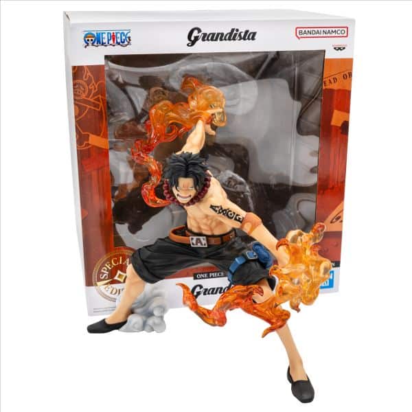 Banpresto One Piece Portgas D. Ace Grandista Special Edition Overseas Limited 20cm figure