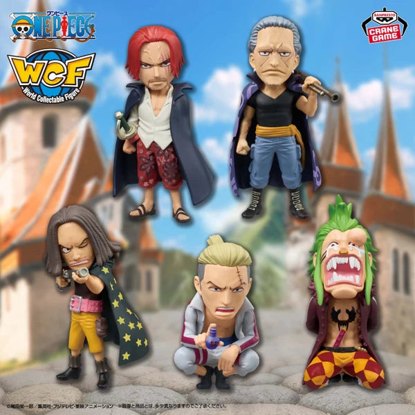 Banpresto One Piece World Collectible Figures - Red-Haired Pirates VS Bartolomeo D Bartolomeo