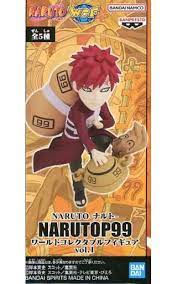 NARUTO NARUTOP99 WORLD COLLECTABLE FIGURE VOL. 1 Figure C Gaara