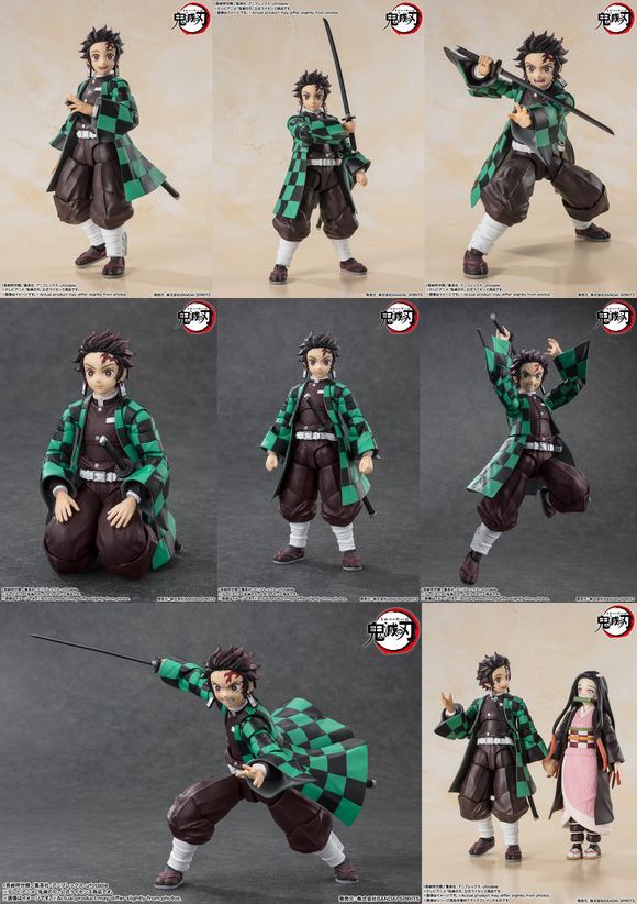 demon slayer tanjiro action figure shf