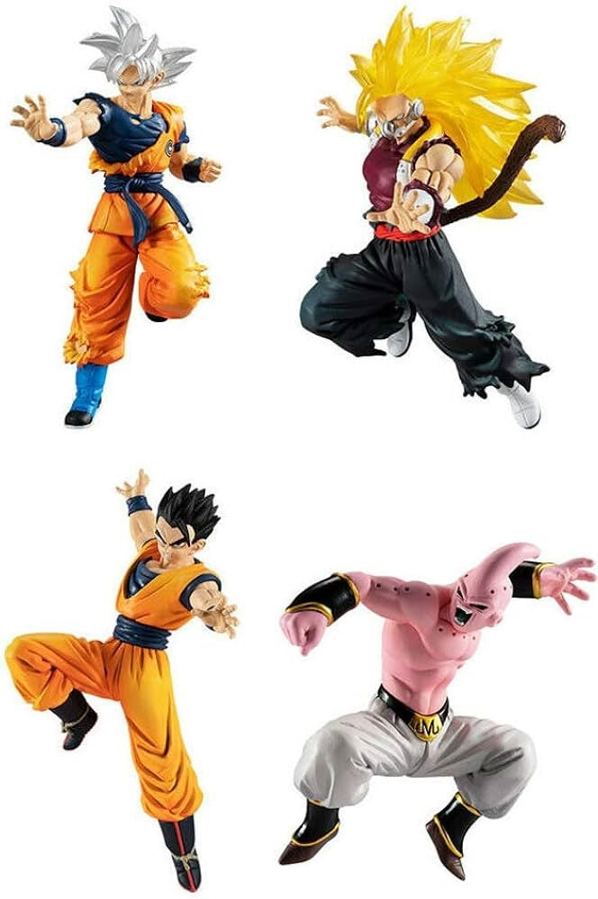 dragon ball super vs dragon ball 12 figure bandai