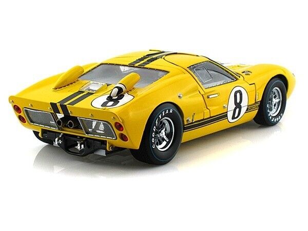 ford gt40 car model yellow