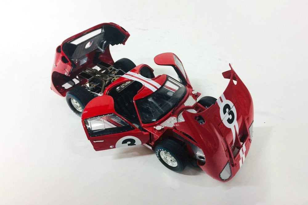 ford gt40 red car model