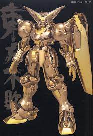 master gundam gold model