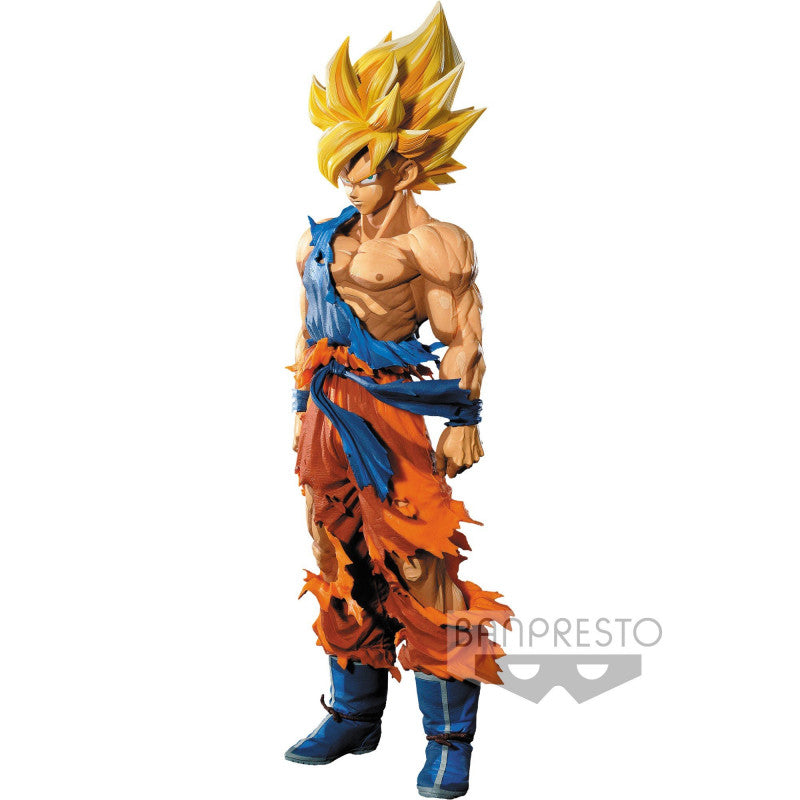 Goku Super Master Stars Piece Manga Dimensions Figurine 34cm